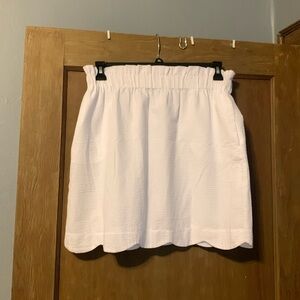 Lauren James seersucker skirt size L